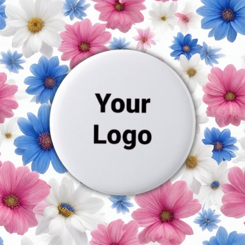 Simple minimal elegant custom logo here company  button