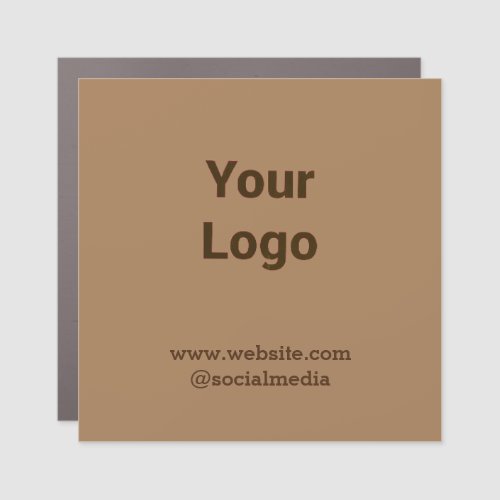 Simple minimal elegant custom logo here company  c car magnet