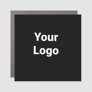 Simple minimal elegant custom logo here company c car magnet