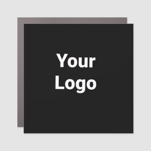 Simple minimal elegant custom logo here company  c car magnet