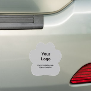 Simple minimal elegant custom logo here company  c car magnet