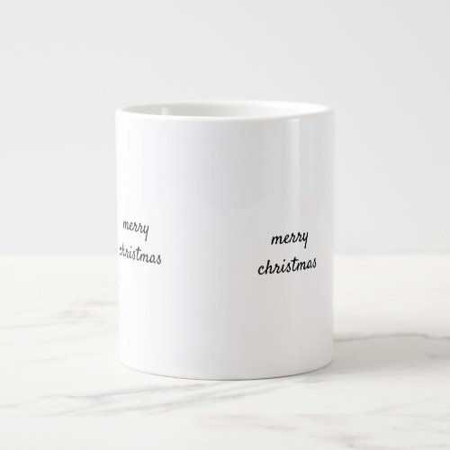 Simple minimal elegant custom logo here company  c giant coffee mug