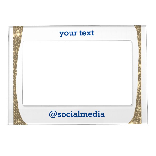 Simple minimal elegant custom logo here company  c magnetic frame (Front)