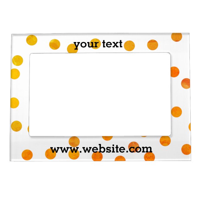 Simple minimal elegant custom logo here company  c magnetic frame (Front)