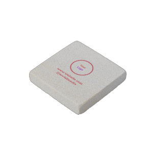 Simple minimal elegant custom logo here company c stone magnet