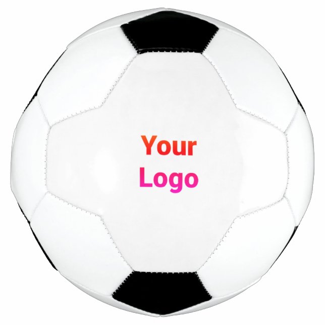 Simple minimal elegant custom logo here company cl soccer ball (Front)