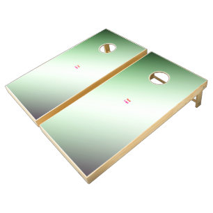 Simple minimal elegant custom logo here company co cornhole set