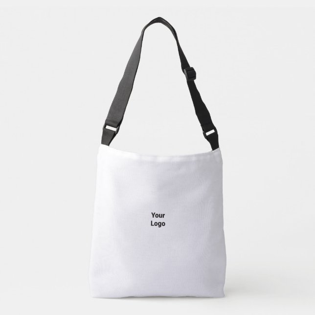Simple minimal elegant custom logo here company  g crossbody bag (Front)