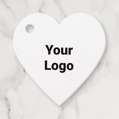 Simple minimal elegant custom logo here company  g favor tags