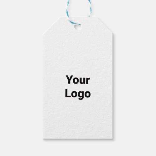 Simple minimal elegant custom logo here company  g gift tags