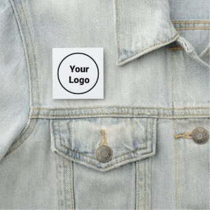 Simple minimal elegant custom logo here company  g name tag