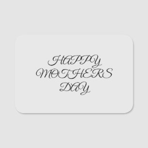 Simple minimal elegant custom logo here company g name tag