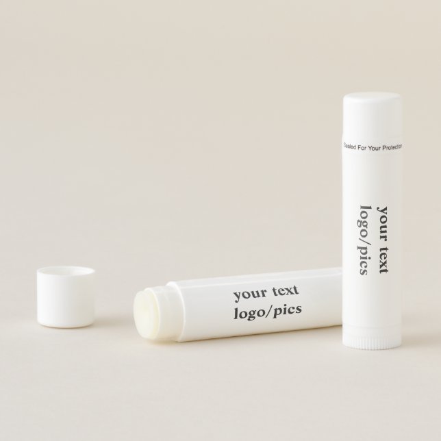 Simple minimal elegant custom logo here company  l lip balm (In Situ)