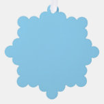 Simple minimal elegant custom logo here company ornament card