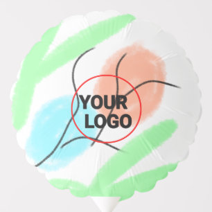 Simple minimal elegant custom logo here company ph balloon