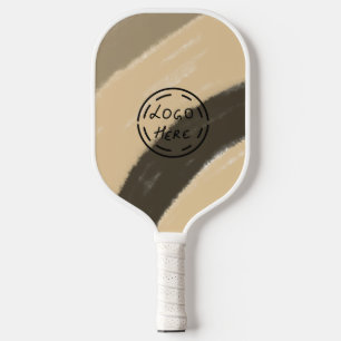 Simple minimal elegant custom logo here company ph pickleball paddle