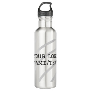 Simple minimal elegant custom logo here company ph stainless steel water bottle