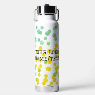 Simple minimal elegant custom logo here company ph water bottle