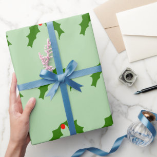 Simple minimal elegant custom logo here company ph wrapping paper