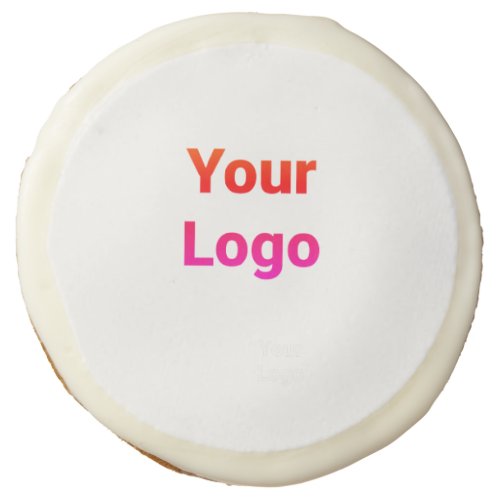 Simple minimal elegant custom logo here company  sugar cookie