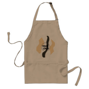 Simple minimal elegant custom logo here company t adult apron