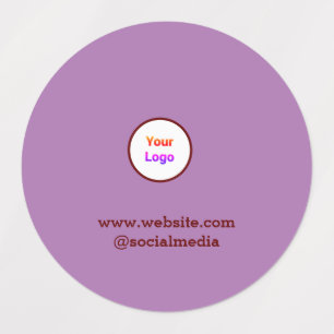 Simple minimal elegant custom logo here company w kids' labels