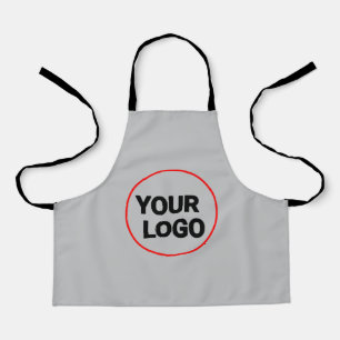 Simple minimal elegant custom logo here company wa apron
