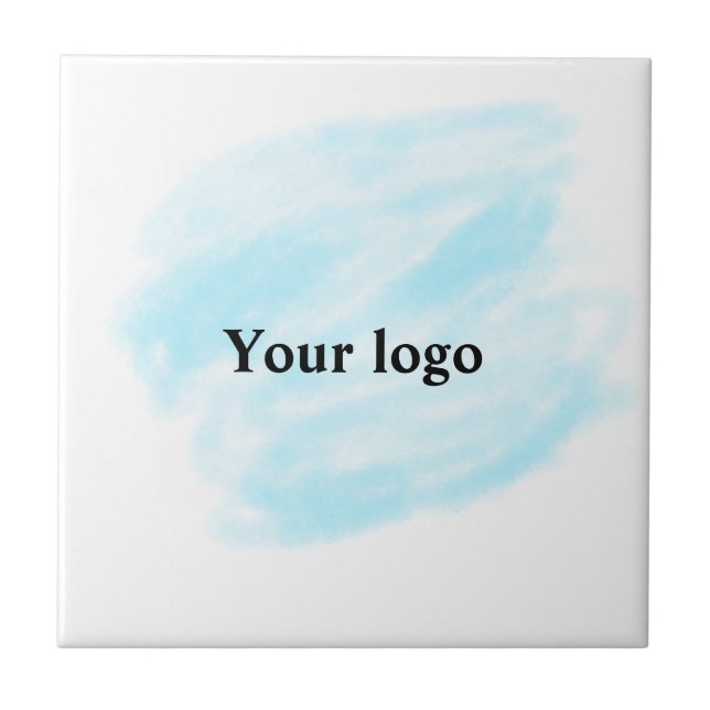 Simple minimal elegant custom logo here company wa ceramic tile (Front)