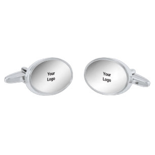 Simple minimal elegant custom logo here company wa cufflinks