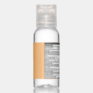 Simple minimal elegant custom logo here company wa hand sanitizer