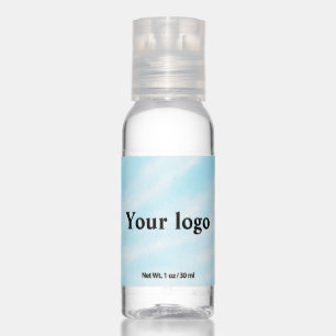 Simple minimal elegant custom logo here company wa hand sanitizer