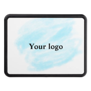 Simple minimal elegant custom logo here company wa hitch cover