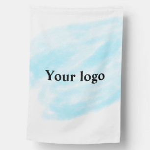 Simple minimal elegant custom logo here company wa house flag