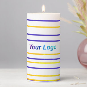 Simple minimal elegant custom logo here company wa pillar candle