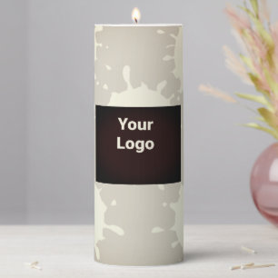 Simple minimal elegant custom logo here company wa pillar candle
