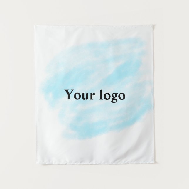 Simple minimal elegant custom logo here company wa tapestry (Front)