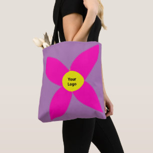 Simple minimal elegant custom logo here company wa tote bag