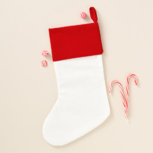Simple minimal elegant custom merry Christmas Chri Christmas Stocking