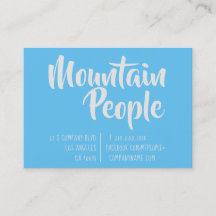 Simple Minimal Elegant Sky Blue