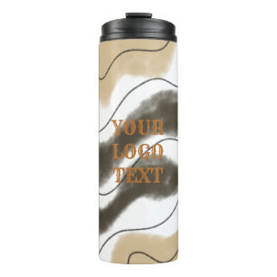 Simple minimal elegant thank you elegant custom  c thermal tumbler
