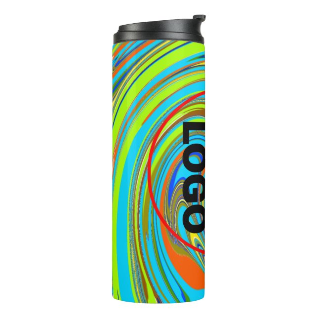 Simple minimal elegant thank you elegant custom  c thermal tumbler (Rotated Left)