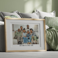 Simple minimal Family Landscape photo text