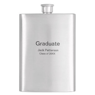 simple minimal graduate add name modern class flask