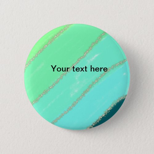 Simple minimal green watercolor glitter add text t button
