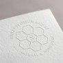 Simple Minimal Honeycomb Pattern & Custom Monogram Embosser