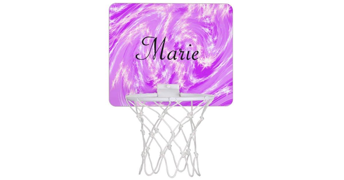 Baby Pink Mini Basketball Hoop