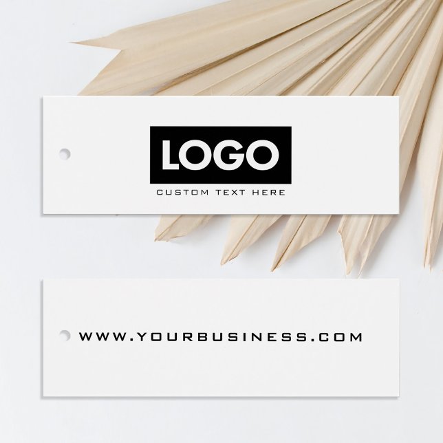 Simple Minimal Logo Clothing Label Hang Tag (Creator Uploaded)