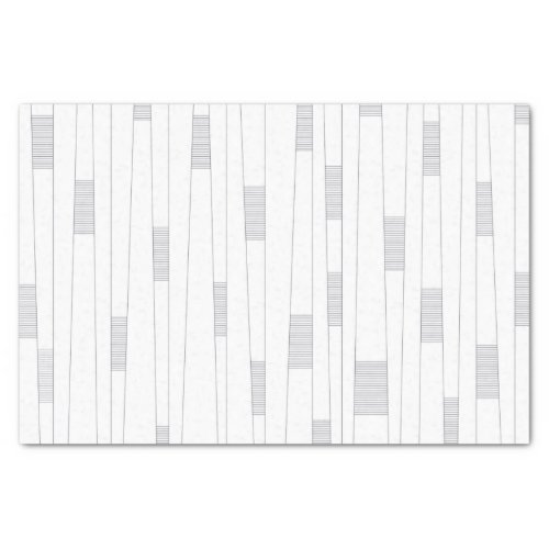 Simple minimal modern line graphic pattern tissue paper