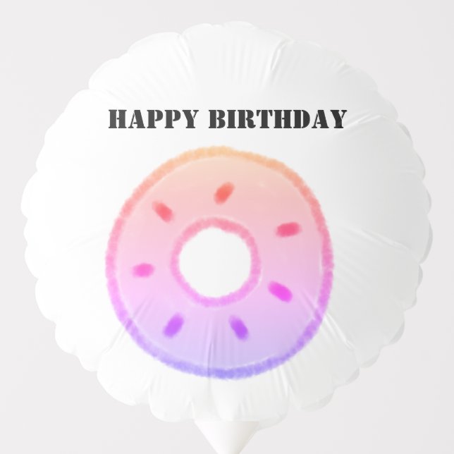 SIMPLE MINIMAL MODERN MONOGRAM ELEGANT STYLE CHIC  BALLOON (Front)