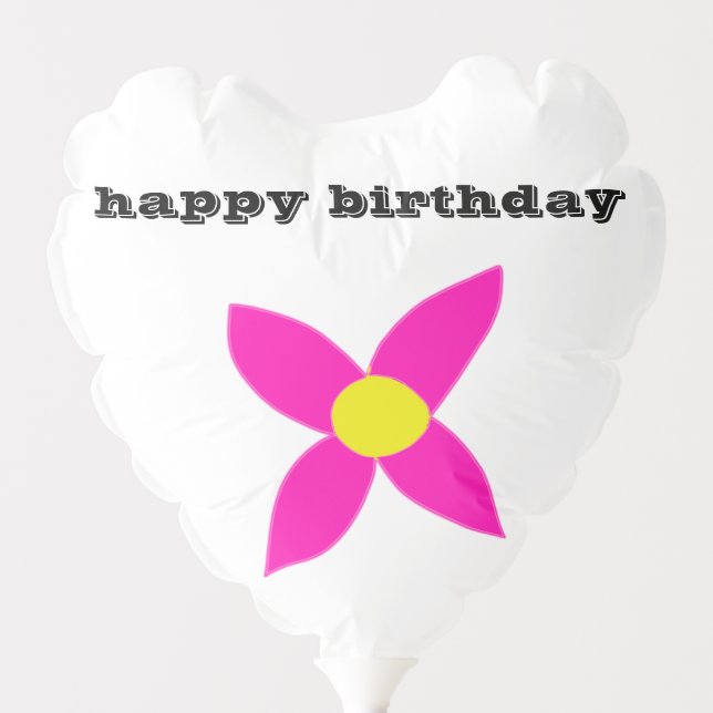 SIMPLE MINIMAL MODERN MONOGRAM ELEGANT STYLE CHIC  BALLOON (Front)